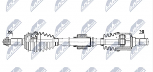 Aandrijfas OEM 49500-G6000