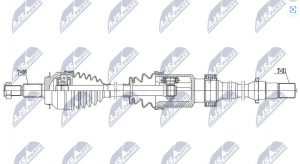 Aandrijfas OEM FTD52550X