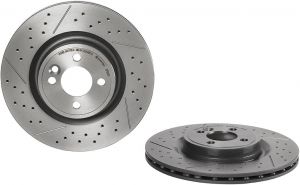 Remschijvenset ( 2 Stuks ) OEM 34116784371 BREMBO