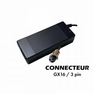 Acculader 48V 54.6V / 2A (GX16-3p connector)