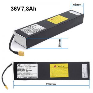 Batterij 36v 7.8Ah Kugoo S1