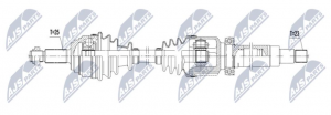 Aandrijfas OEM 1789457