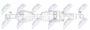 Aandrijfas OEM 1796123