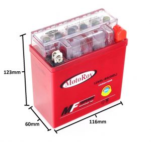 Accu 12Volt 5Ah Gel - €  24,95