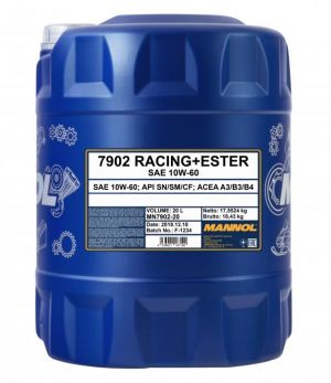 20 Liter Mannol Synth.10W-60 Racing-Ester - € 79,95