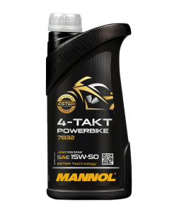 1 Liter Mannol 4-Takt Powerbike 15W-50 - € 5,99