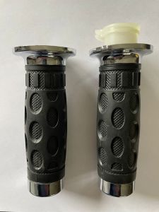 Handvaten Zwart/Chroom - € 1,95