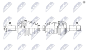 Aandrijfas OEM A6393500810