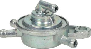 Benzinekraan GY6 50cc 4 Aansluitingen