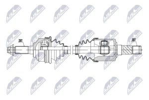 Aandrijfas OEM 49501-3E111
