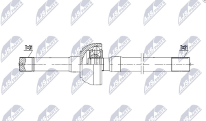 Aandrijfas OEM 39100-01J10