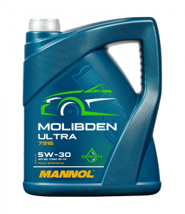 5 Liter Molibden Ultra 5W-30 Mannol 7916 - € 29,95