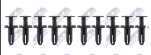 Clip, sier- / beschermingslijst 10 Stuks OEM 4575412AF