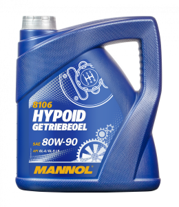 4 Liter Mannol Hypoid 80W-90 GL4/GL5 - € 16,95