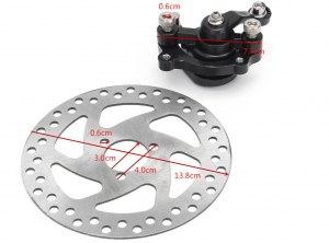 Achterrem met Schijf 49cc Miniquad/Crosser/racer  - € 15,95