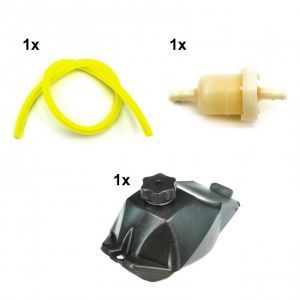 Benzinetank met Filter/Slang voor Miniquad € 19,95