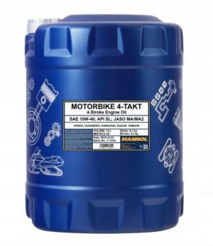 10 Liter Mannol 4 Takt 10W-40 Voor Motoren € 39,95